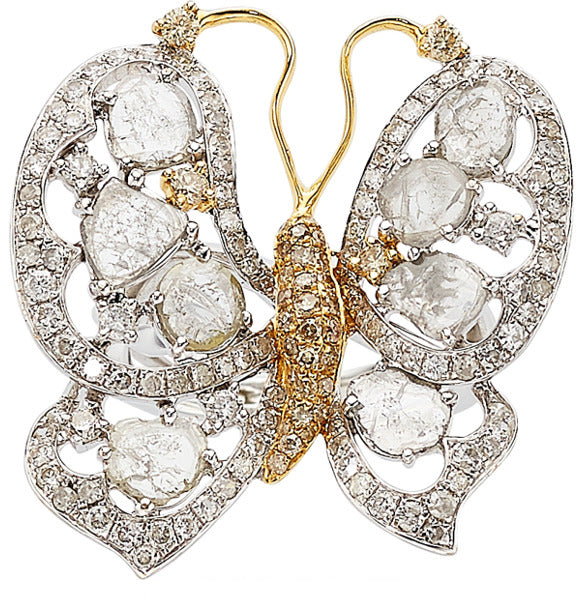 Colored Diamond, Diamond, Gold Ring, L'Dezen by Payal Shah