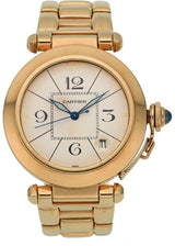 Cartier Unisex Gold Pasha Automatic Watch, circa 1990