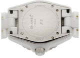 Chanel Lady's Ceramic Double Diamond Bezel J12 Watch