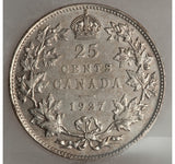 Canada: George V 25 Cents 1927