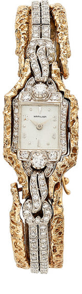 Hamilton Lady's Diamond, Gold Watch