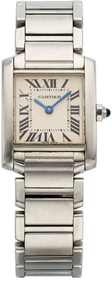 Cartier Lady's Stainless Steel Tank Francaise Watch