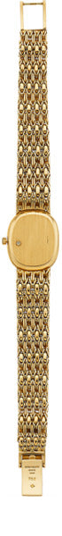 Patek Philippe Lady's Diamond, Gold Watch, retailed by Tiffany & Co
