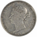 1872H Canada 50 cent Half Dollar