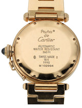 Cartier Unisex Gold Pasha Automatic Watch, circa 1990