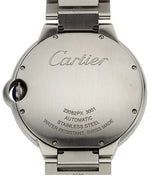 Cartier Unisex Ballon Bleu Stainless Steel Watch