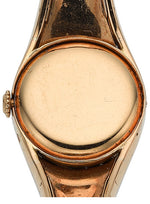 Art Deco Swiss Lady's Diamond, Platinum-Topped Gold Watch