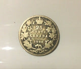 1904 Canada 25 cents