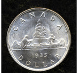 Canada: George V 1 Dollar 1935, KM30, UNC.