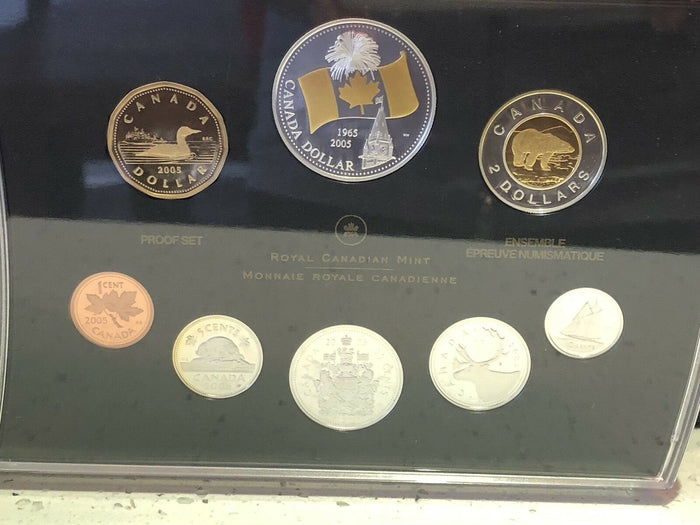 2005 Proof Set Of Canadian Coinage 