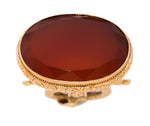 Carnelian, Gold Watch Fob