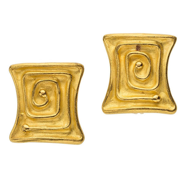 Gold Earrings, Denise Roberge